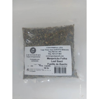 Manjericão em Folha 50 Gr