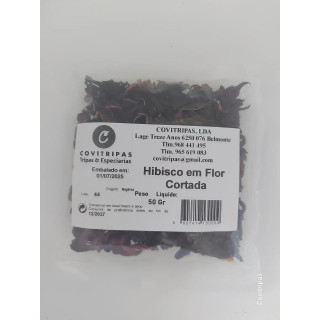 Hibisco em Flor Cortada 50 Gr