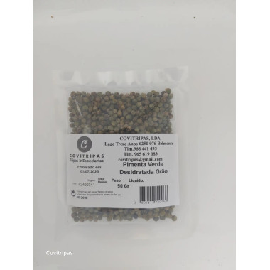 Pimenta Verde Desidratada 50g