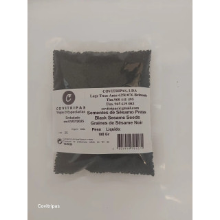 Sementes de Sésamo Pretas 100 GR