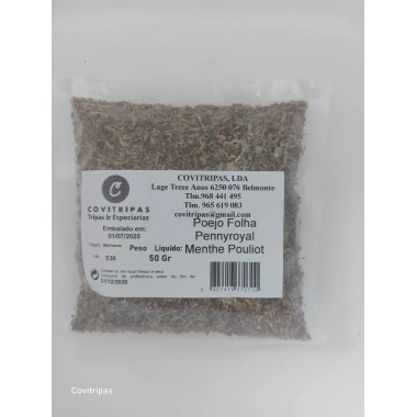 Poejo em Folha 50 Gr