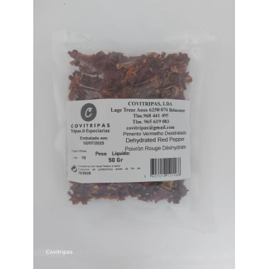 Pimento Vermelho Desidratado 50g