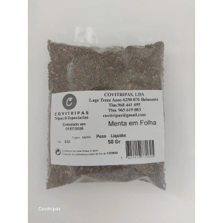 Menta em Folha 50 Gr