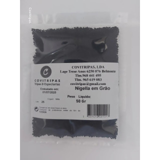 Nigella em Grão 50 Gr (Sementes de Cominhos Negros)