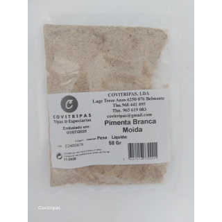 Pimenta Branca Moída 50 Gr