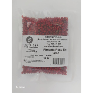 Pimenta Rosa em Grão 50 Gr