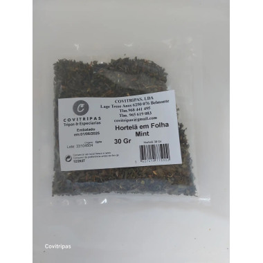 Hortelã em Folha