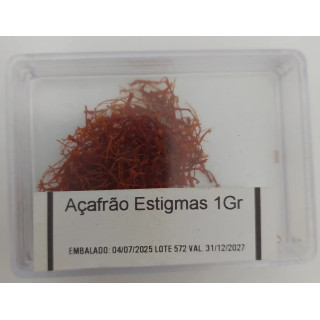 Açafrão Estigmas Caixa de 1 Gr