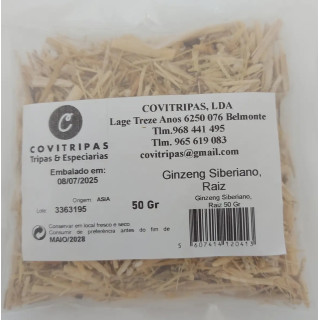 Ginzeng Siberiano, Raiz 25 Gr