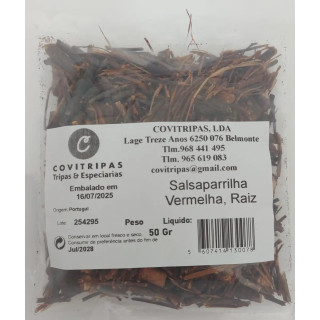 Salsaparrilha Vermelha, Raiz 50 Gr